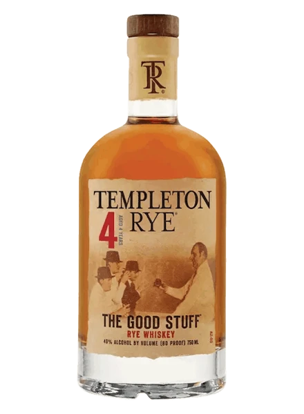 Templeton 4yr Rye Whiskey 750ml 3 Templeton 4yr Rye Whiskey 750ml