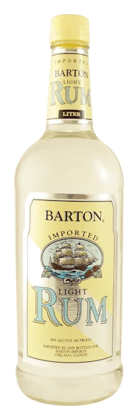 Barton Rum 'Light' 80prf 1.0L