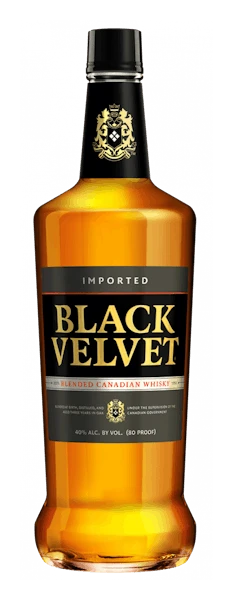 Black Velvet Canadian 80proof Whiskey 1.0L
