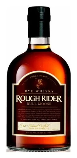 Rough Rider 'Bull Moose' Three Barrel Rye 750ml