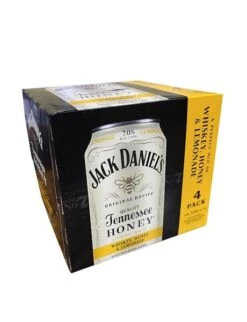 Jack Daniels Honey & Lemonade 4-355ml Cans