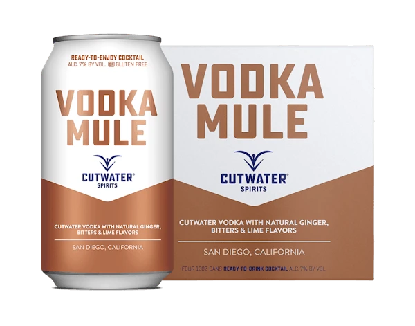 Cutwater Spirits Vodka Mule Cans 4-355ml Cans 3 Cutwater Spirits Vodka Mule Cans 4-355ml Cans