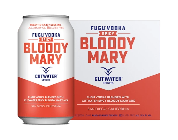 Cutwater Spirits Spicy Bloody Mary 4-355ml Cans 3 Cutwater Spirits Spicy Bloody Mary 4-355ml Cans
