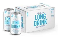 Long Drink Cocktails Zero Sugar 6-355ml Cans