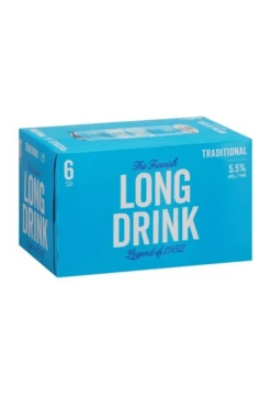 Long Drink Cocktails Traditional 6-355ml Cans