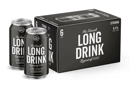 Long Drink Cocktails Strong Drink 6-355ml Cans 3 Long Drink Cocktails Strong Drink 6-355ml Cans
