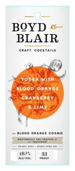 Boyd & Blair Blood Orange Cosmo 200ml