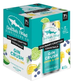 Dogfish Head 'Gin Crush' Lemon Lime Soda 4-355ml Cans