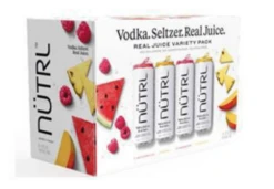Nutrl Classic Vodka Seltzer Variety Pack 8-355ml Cans