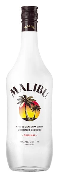 Malibu Coconut Rum 42proof 1.0L