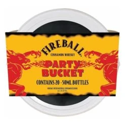 Fireball Cinnamon Party Buckets 20-50ml Bottles