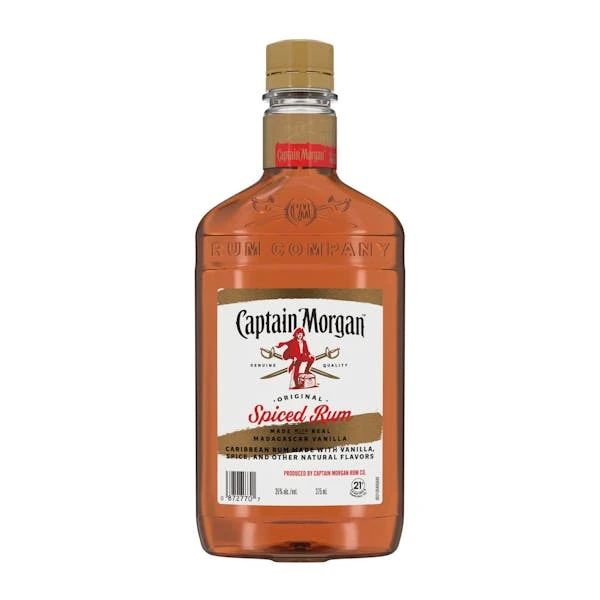 Captain Morgan 'Spiced' Rum 375ml 3 Captain Morgan 'Spiced' Rum 375ml