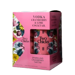 Two Chicks Sparkling Cranberry Tartini 4-355ml Cans