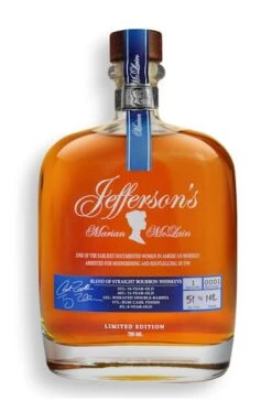 Jefferson's Marian McLain Bourbon Blend 102proof