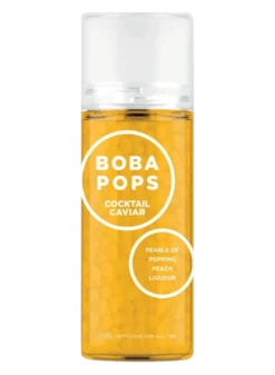 Boba Pops Cocktail Caviar Peach Vodka Pearls 375ml