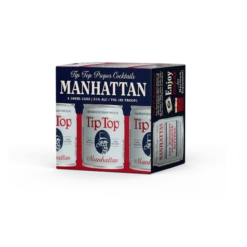 Tip Top Cocktails Manhattan 4-100ml Cans