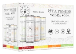Stateside Vodka Soda Variety Pack 8-355ml Cans