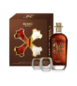 Bumbu Rum 70 With 2 Glasses Gift Set